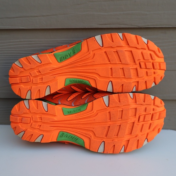 Inov-8 F-Lite 252 Cross Training Shoes Men’s 10.5 Orange Green - Picture 6 of 9